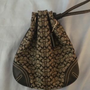 Authentic Coach Wristlet